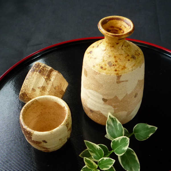 蔦文様酒器セット